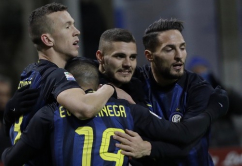 "Inter" po atkaklios kovos išplėšė pergalę prieš "Chievo" (VIDEO)