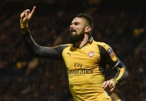 O. Giroud artimiausiu metu pratęs sutartį su "Arsenal"