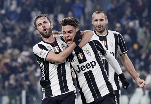 Nesulaikomai žaidžiantis "Juventus" pasiekė Italijos rekordą