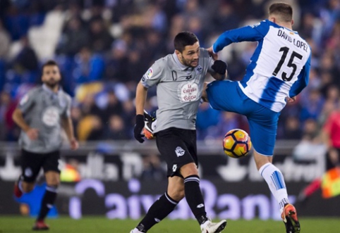 Ispanijoje - "Espanyol" ir "Deportivo" klubų lygiosios