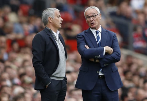 J. Mourinho išskirtinai pagerbė C. Ranieri