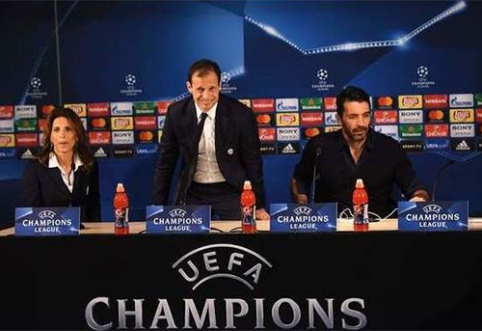 "Porto" treneris kalbėjo ryžtingai, M.Allegri skundėsi prastais burtais