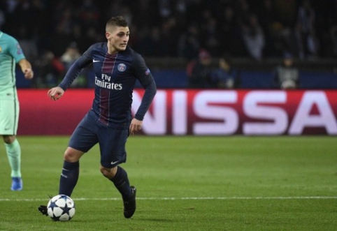 M. Verratti: svajoju iškovoti titulus su PSG