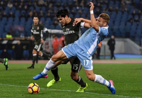 Suso įvartis leido "Milan" iškovoti tašką prieš "Lazio" (VIDEO)