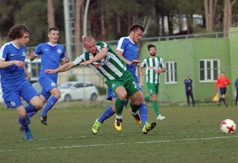 Auksinės progos neišnaudojęs "Žalgiris" pralaimėjo Minsko klubui