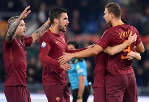 F. Totti išplėšė "Roma" kelialapį į "Coppa Italia" pusfinalį (VIDEO)