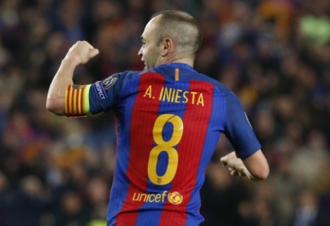 A. Iniesta: nenorėjau keltis į "Barcą"