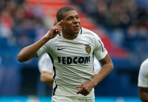 Europos grandų dėmesį patraukęs K. Mbappe: galvoju tik apie "Monaco"