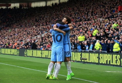 "Man City" ir "Arsenal" žengė į FA taurės pusfinalį (VIDEO)
