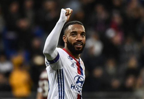 "Liverpool" taikinyje - "Lyon" puolėjas A. Lacazette