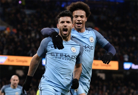 Po šalto dušo atsigavęs "Man City" pateko į FA taurės ketvirtfinalį (VIDEO)