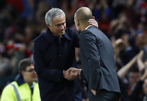 Mančesterio derbis: prieš "Man City" nelaimintis J. Mourinho (įdomūs faktai)