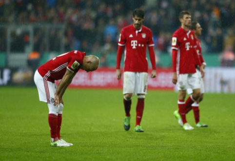 "Bayern" pateko į duobę, neregėtą 22-ejus metus
