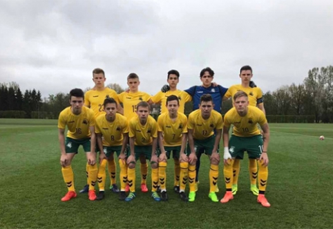 Turnyrą Slovėnijoje U-16 rinktinė baigė garbingu pralaimėjimu