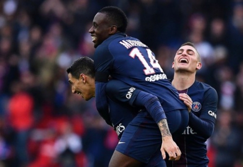 PSG nepasiduoda kovoje dėl "Ligue 1" titulo, "Bordeaux" pakilo į ketvirtąją vietą (VIDEO)