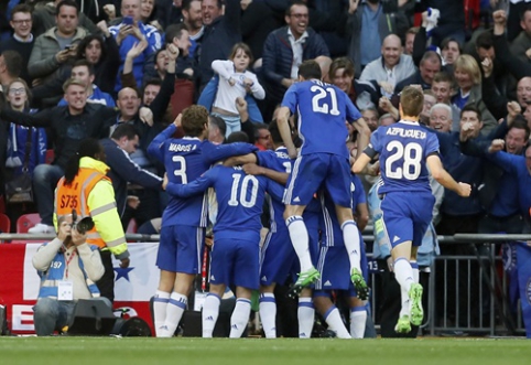 "Chelsea" patekimas į FA taurės finalą pažymėtas įspūdingu N. Matičiaus įvarčiu (VIDEO)