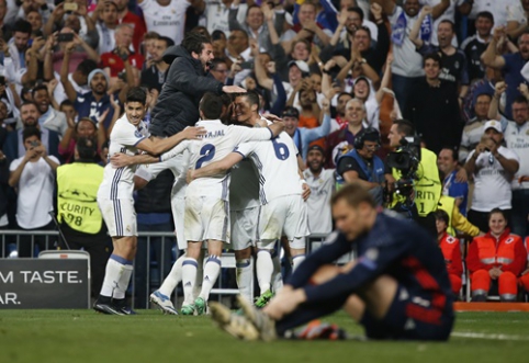 Pirmieji Čempionų lygos pusfinalio dalyviai - "Real" ir "Atletico" (VIDEO)