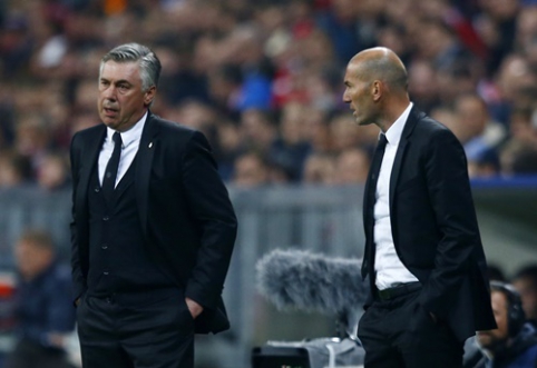 Z. Zidane'as tikisi pagalbos iš sirgalių, C. Ancelotti - maksimumo iš savo auklėtinių