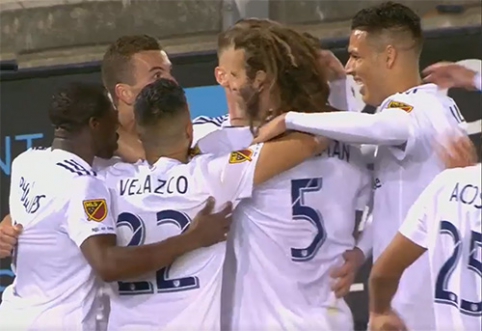 MLS lygoje žaidėjas bandė pakartoti P.Dybalos ir C.Ronaldo įvarčių šventimus (VIDEO)