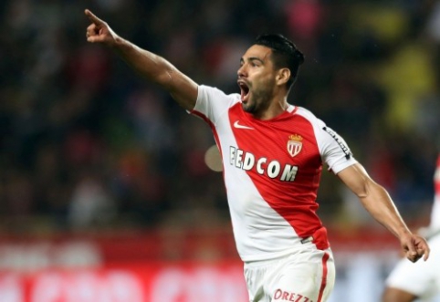 Prancūzijoje - du puikūs R. Falcao baudos smūgiai bei "Monaco" ir "Nice" pergalės (VIDEO)