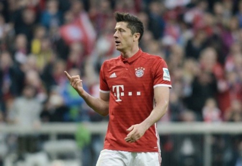 R. Lewandowski praleido "Bayern" treniruotę