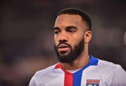 "Man City" mėgins prisivilioti A. Lacazette'ą