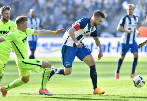 "Bundesliga": "Hertha" grįžo į pergalių kelią (VIDEO)