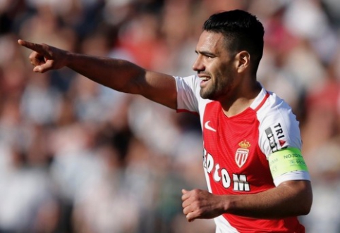 R. Falcao išplėšė pergalę "Monaco", "Lyon" klubą sutriuškino "Lorient" (VIDEO)