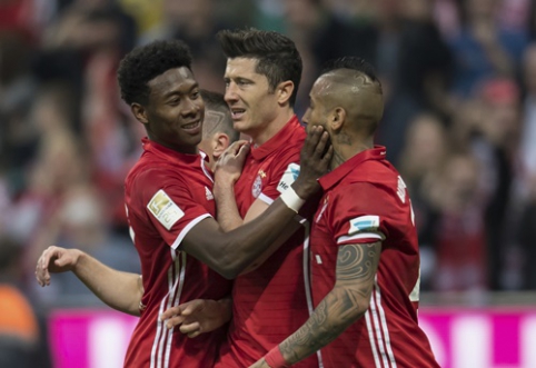 Vokietijos grandų akistatoje - užtikrinta "Bayern" pergalė (VIDEO)
