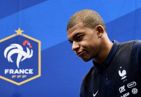 K. Mbappe atsisakė persikelti į „Real“ ekipą