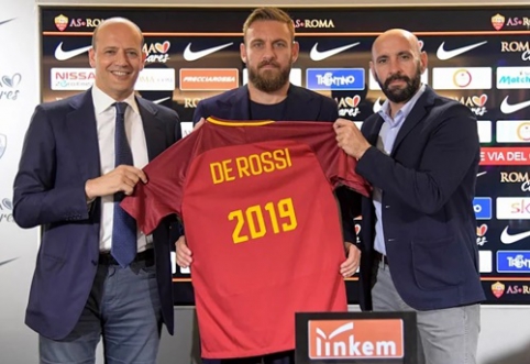 D. De Rossi dar dviems metams pratęsė sutartį su "Roma"