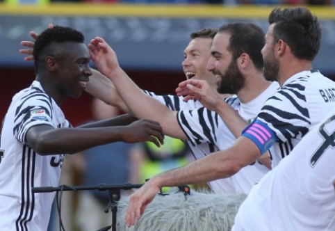 "Serie A" finišas: "Atalanta" laimėjo, "Juvei" tris taškus atnešė septyniolikmetis (VIDEO)