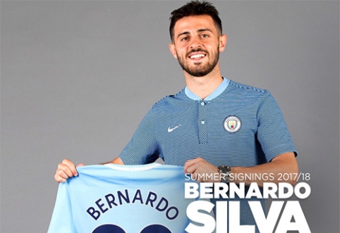 Oficialu: "Man City" nusipirko B.Silvą