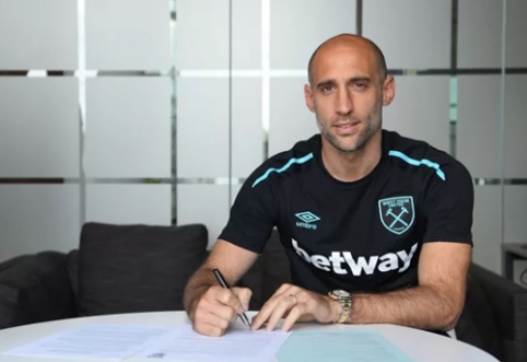 „West Ham“ atsisveikino su P. Zabaleta