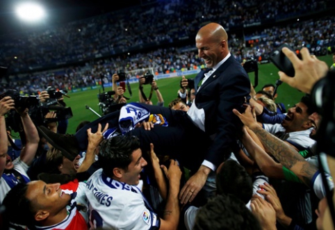 Z. Zidane'as po triumfo Ispanijoje: ši žaidėjų grupė buvo raktas į sėkmę