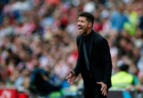 D. Simeone patvirtino, kad liks "Atletico"