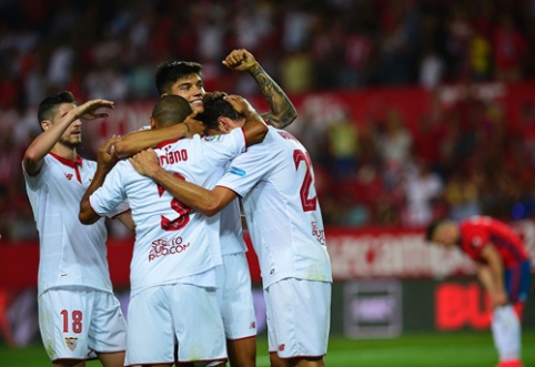 "Sevilla" sezoną Ispanijoje užbaigė varžovų pažeminimu (VIDEO)