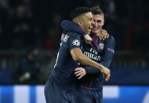 Marquinhosas bei M. Verratti ketina likti PSG gretose