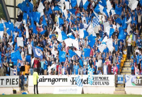 Vilnių aplankys per 700 “St. Johnstone” fanų. Pastarieji jau ieško bilietų antrajam etapui