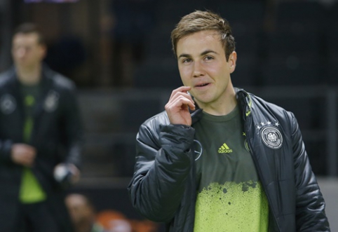 M. Gotze ir vėl pradėjo sportuoti