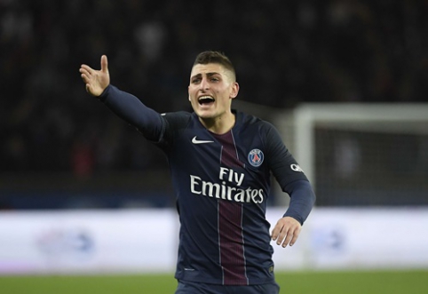 M. Verratti pranešė PSG klubui, kad nori išvykti