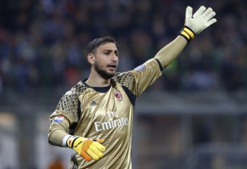 "Milan" principai: nepriims jokio pasiūlymo už G. Donnarumma