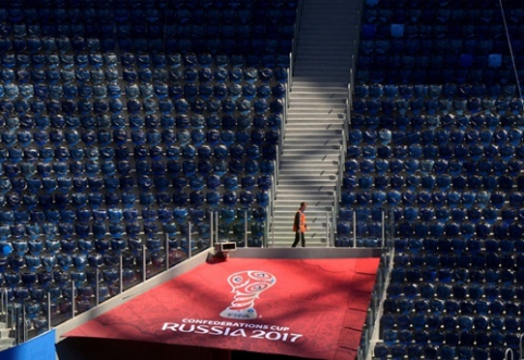 FIFA Konfederacijų taurės startas: Rusija - Naujoji Zelandija (FOTO)