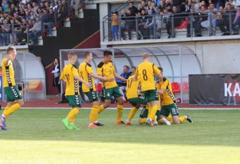 Lietuvos U-21 rinktinė Europos čempionato atranką pradėjo triuškinančia pergale (VIDEO)