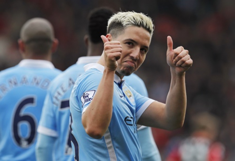 "Man City" žaidėjai nenori komandoje matyti aroganciją skleidžiančio S. Nasri