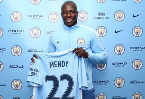 Oficialu: "Man City" papildė brangiausiu visų laikų gynėju tapęs B. Mendy