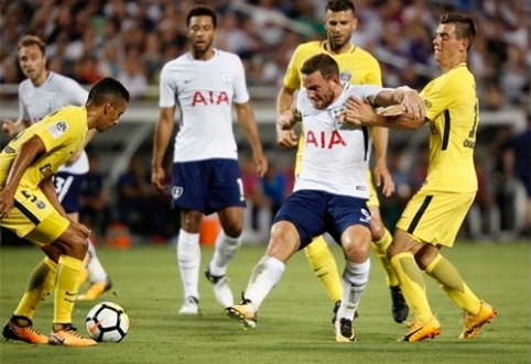 PSG klubas neatsilaikė prieš "Tottenham" (VIDEO)