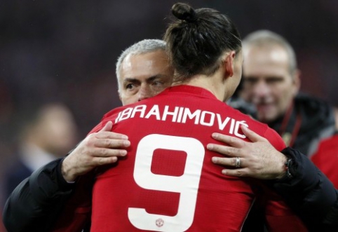 J. Mourinho: Ibra gali likti "Man United"