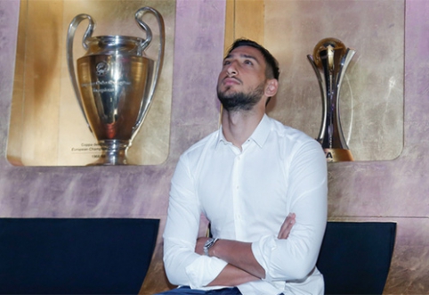 G.Donnarumma: nenorėjau įžeisti "Milan" fanų