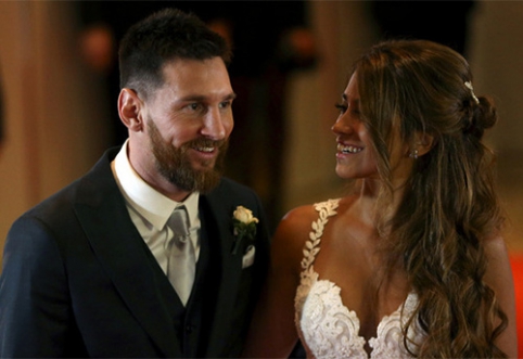 L.Messi paaukojo po vestuvių likusį maistą labdarai